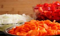 Рецепт консервации на зиму Рецепт лечо с помидорами морковкой и луком